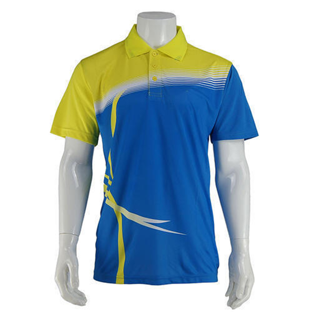 Cotton Short Sleeves Light Custom Full Sublimation Jersey Quick Dry Breathable Bowling Polo Shirts